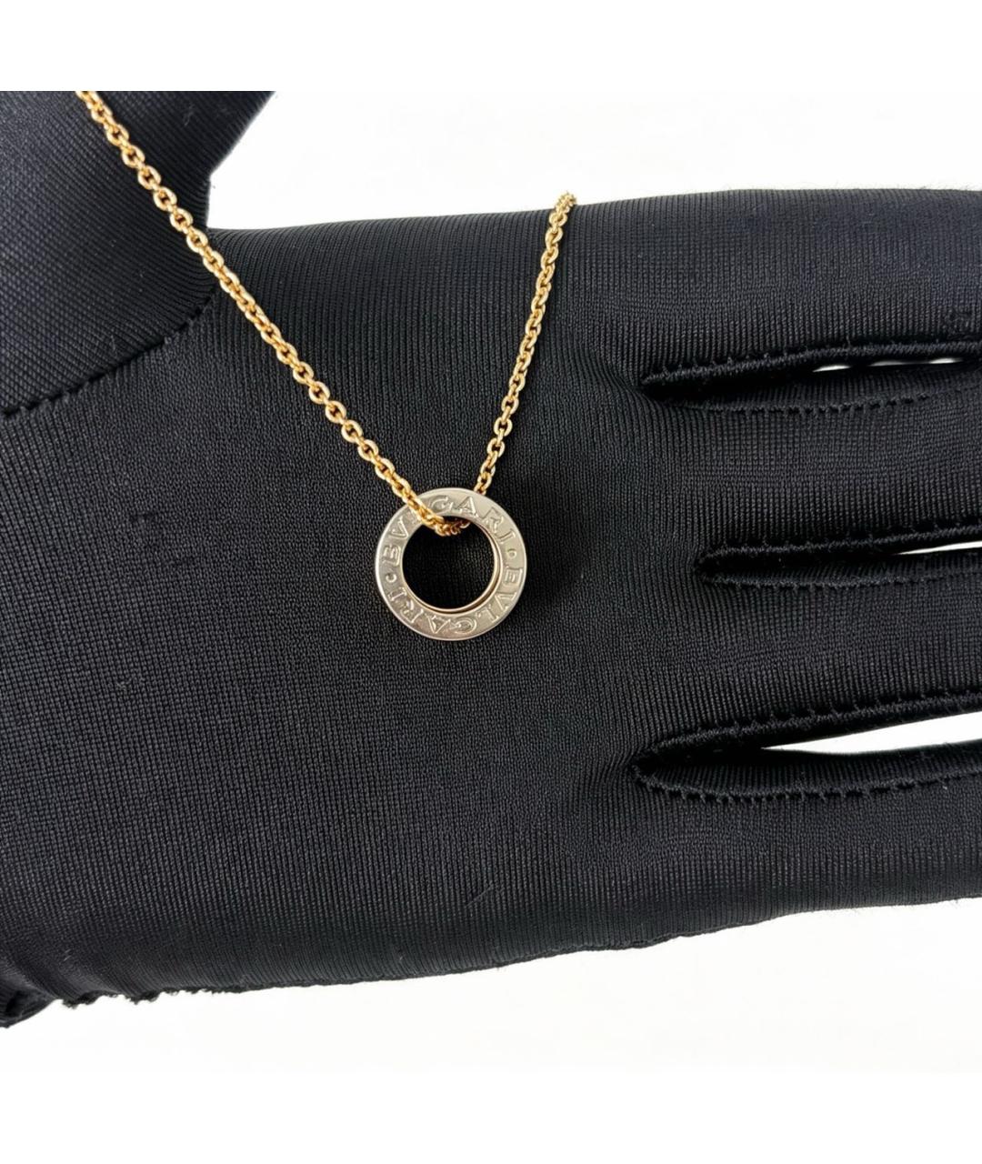 BVLGARI Золотая подвеска из розового золота, фото 6