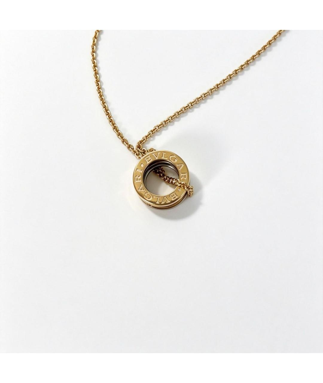 BVLGARI Золотая подвеска из розового золота, фото 2