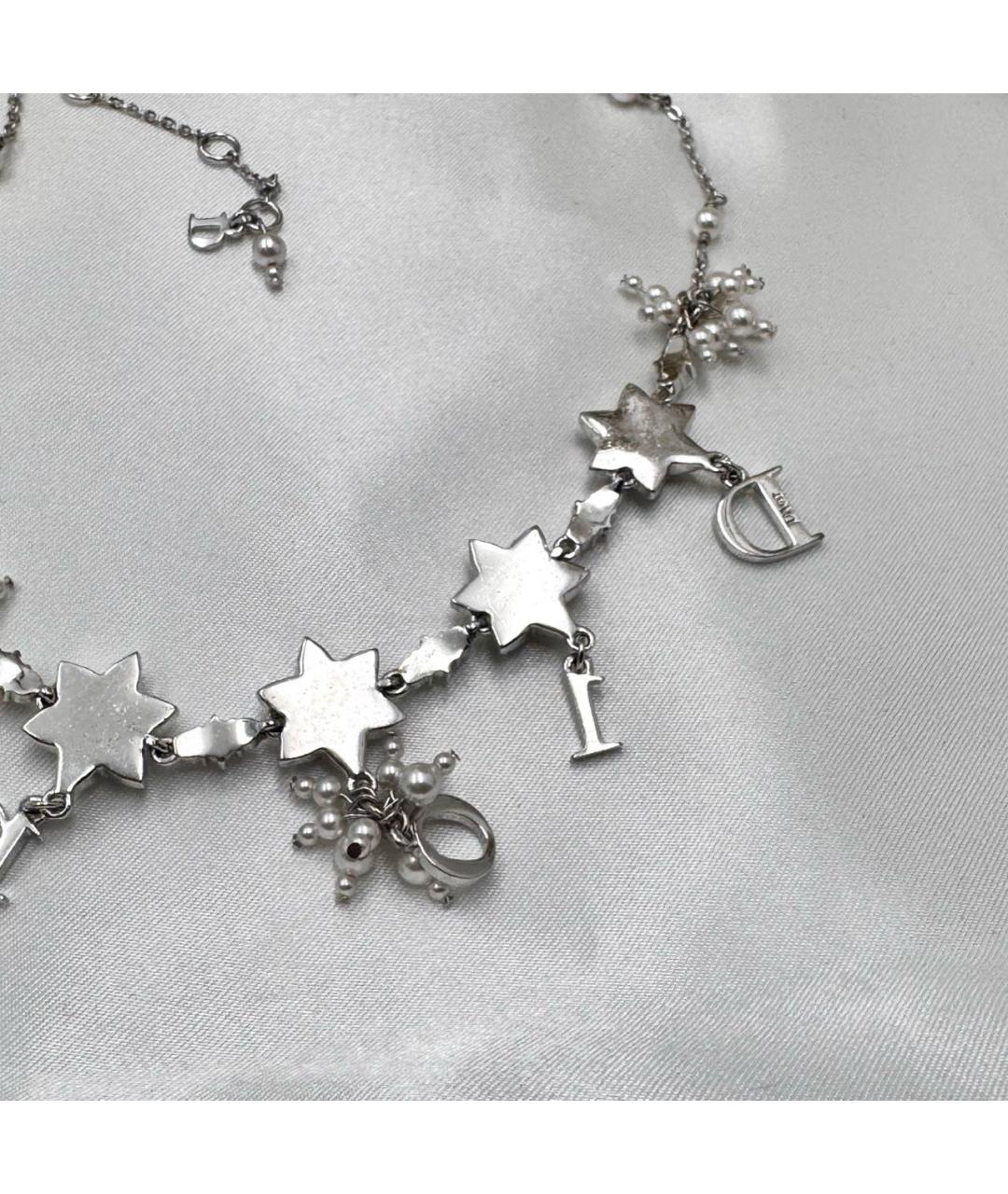 CHRISTIAN DIOR Серебряное колье, фото 3