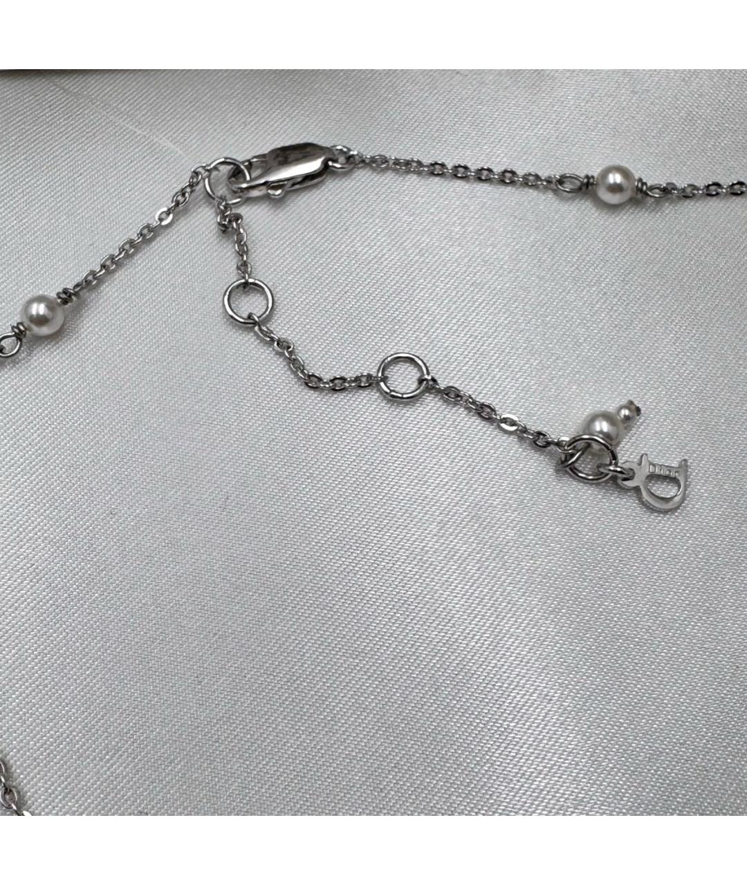CHRISTIAN DIOR Серебряное колье, фото 5