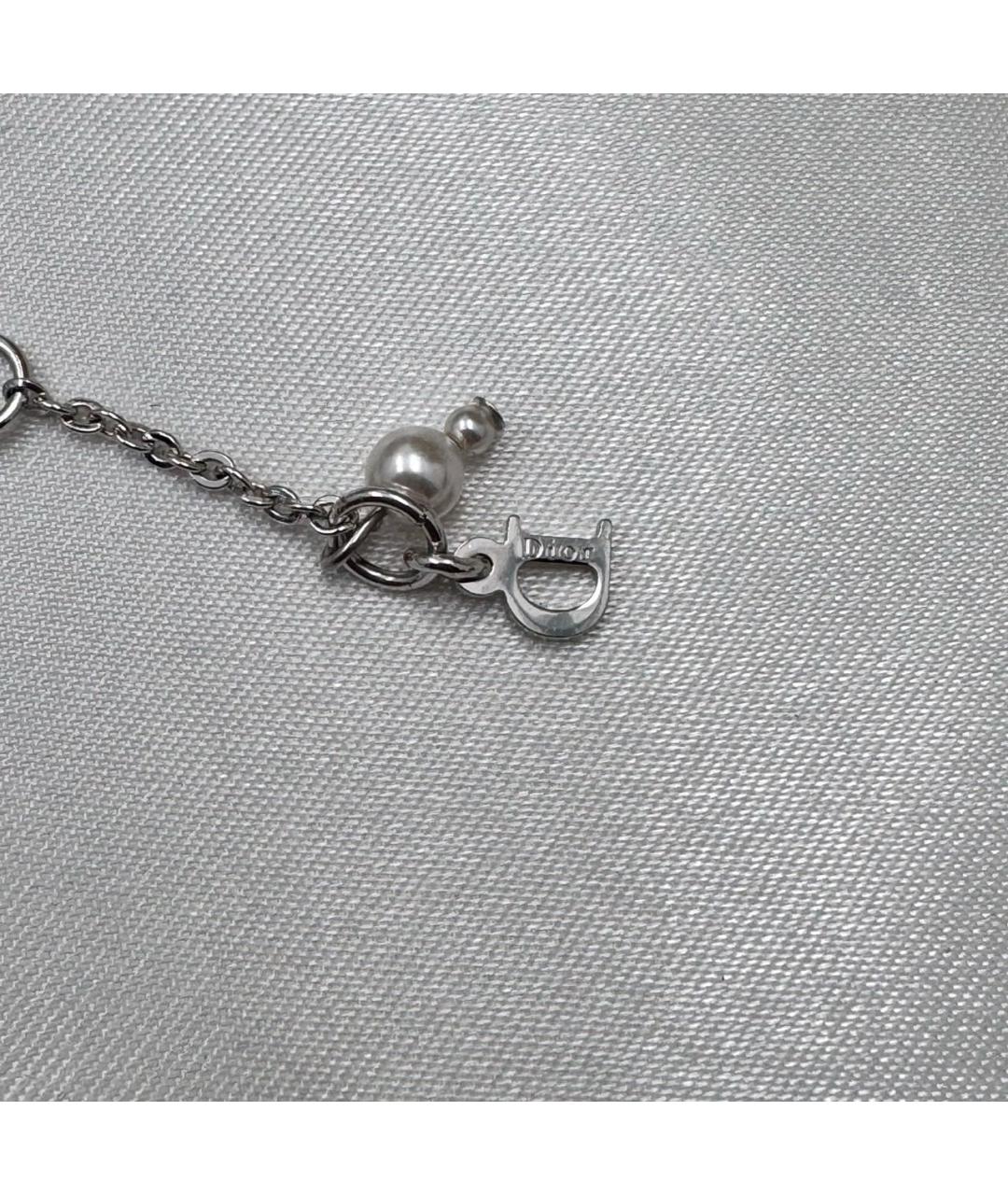 CHRISTIAN DIOR Серебряное колье, фото 6