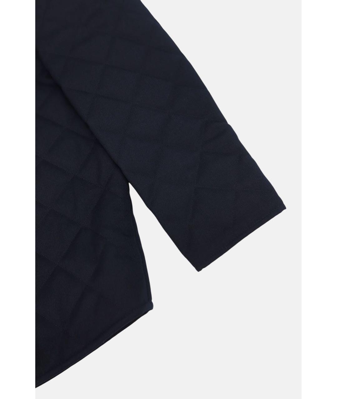 A.P.C. Темно-синяя шерстяная куртка, фото 3