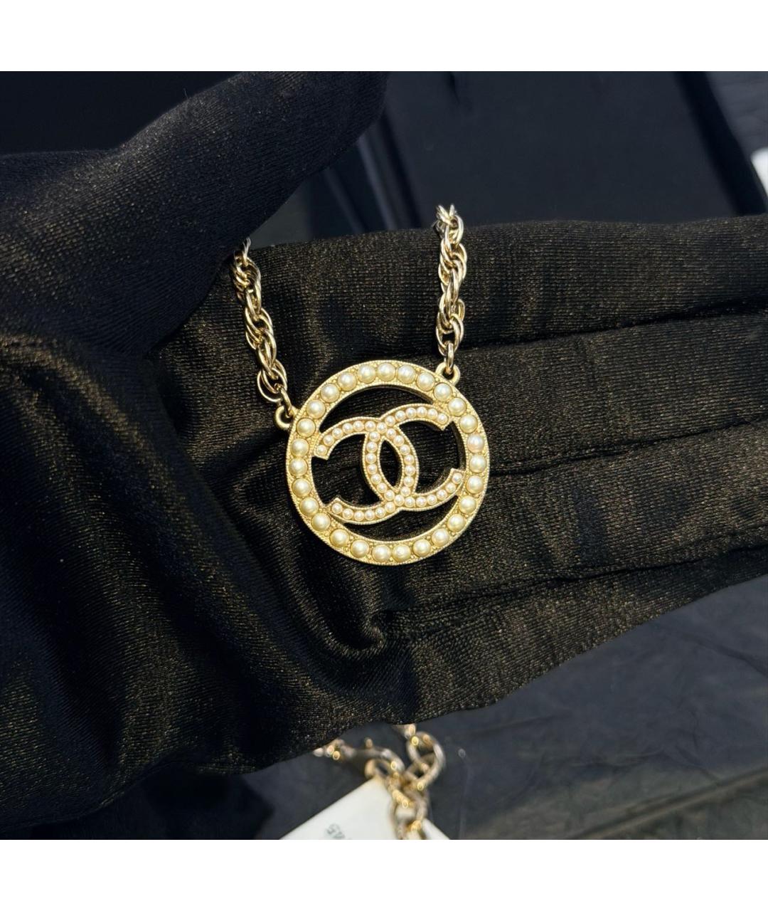 CHANEL Золотая подвеска, фото 2