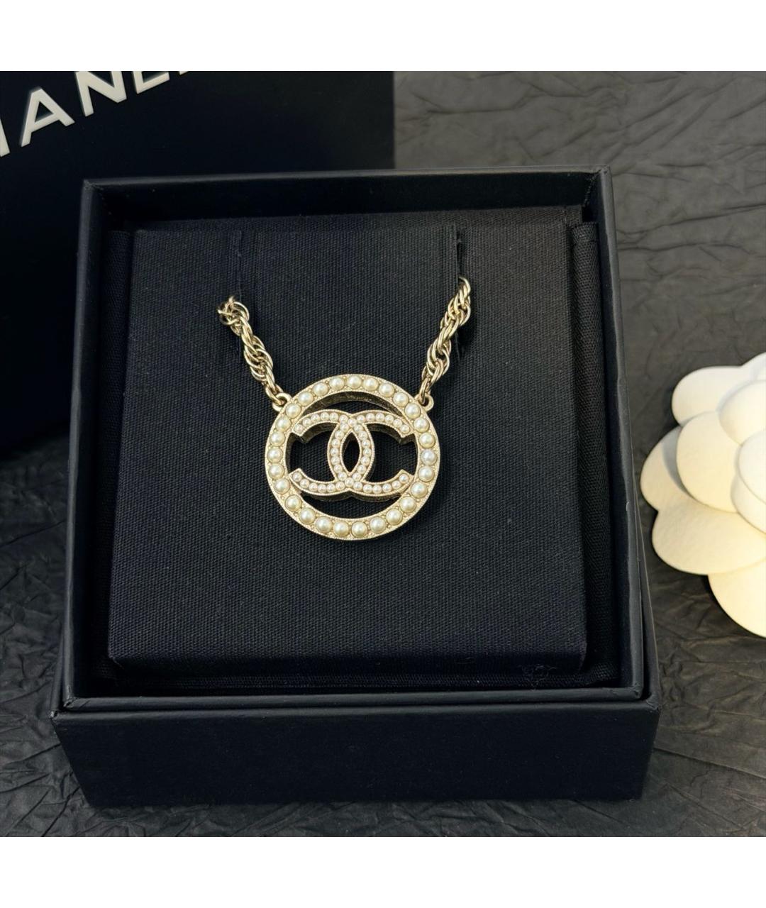 CHANEL Золотая подвеска, фото 6