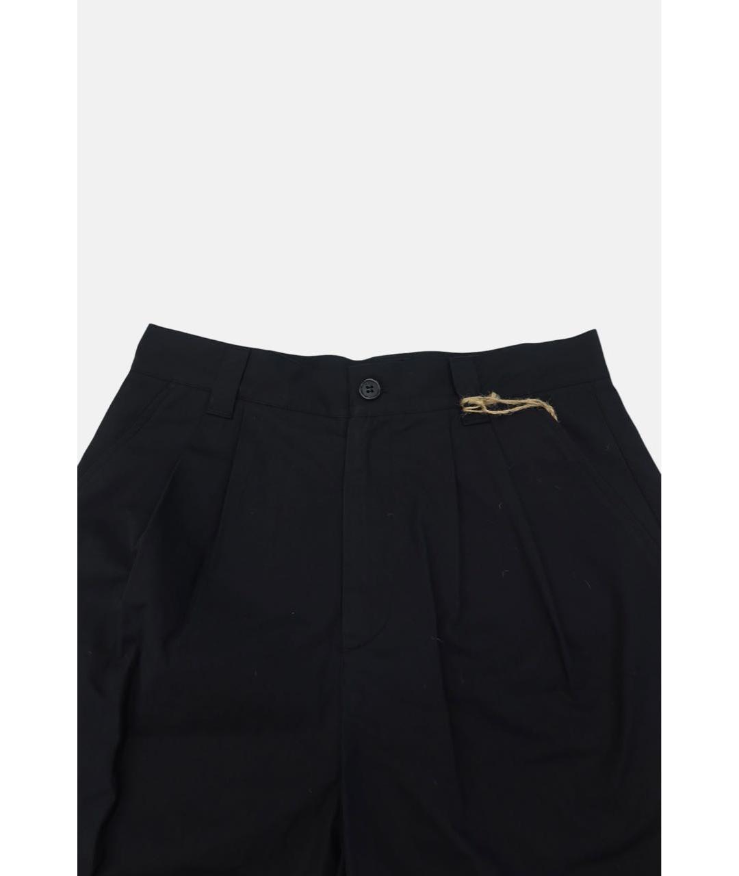 A.P.C. Черные хлопковые классические брюки, фото 4