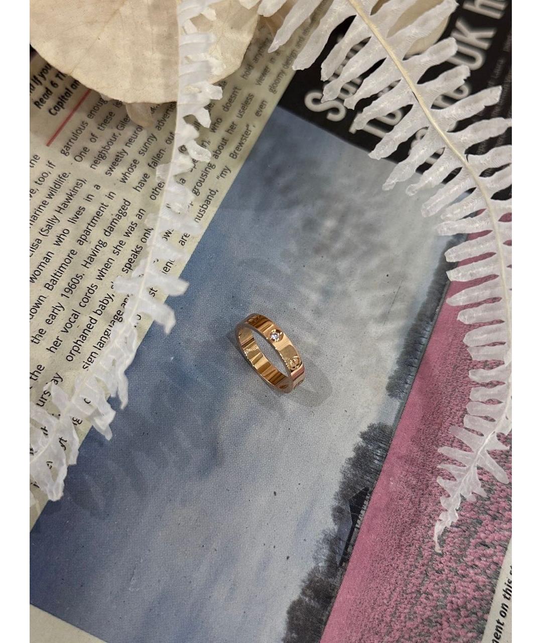 CARTIER Золотое кольцо из розового золота, фото 6