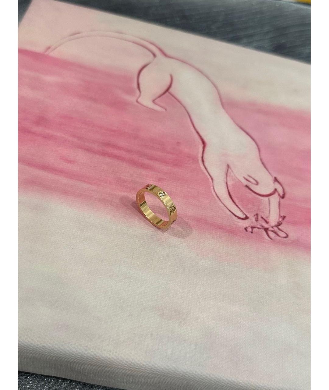 CARTIER Золотое кольцо из розового золота, фото 3