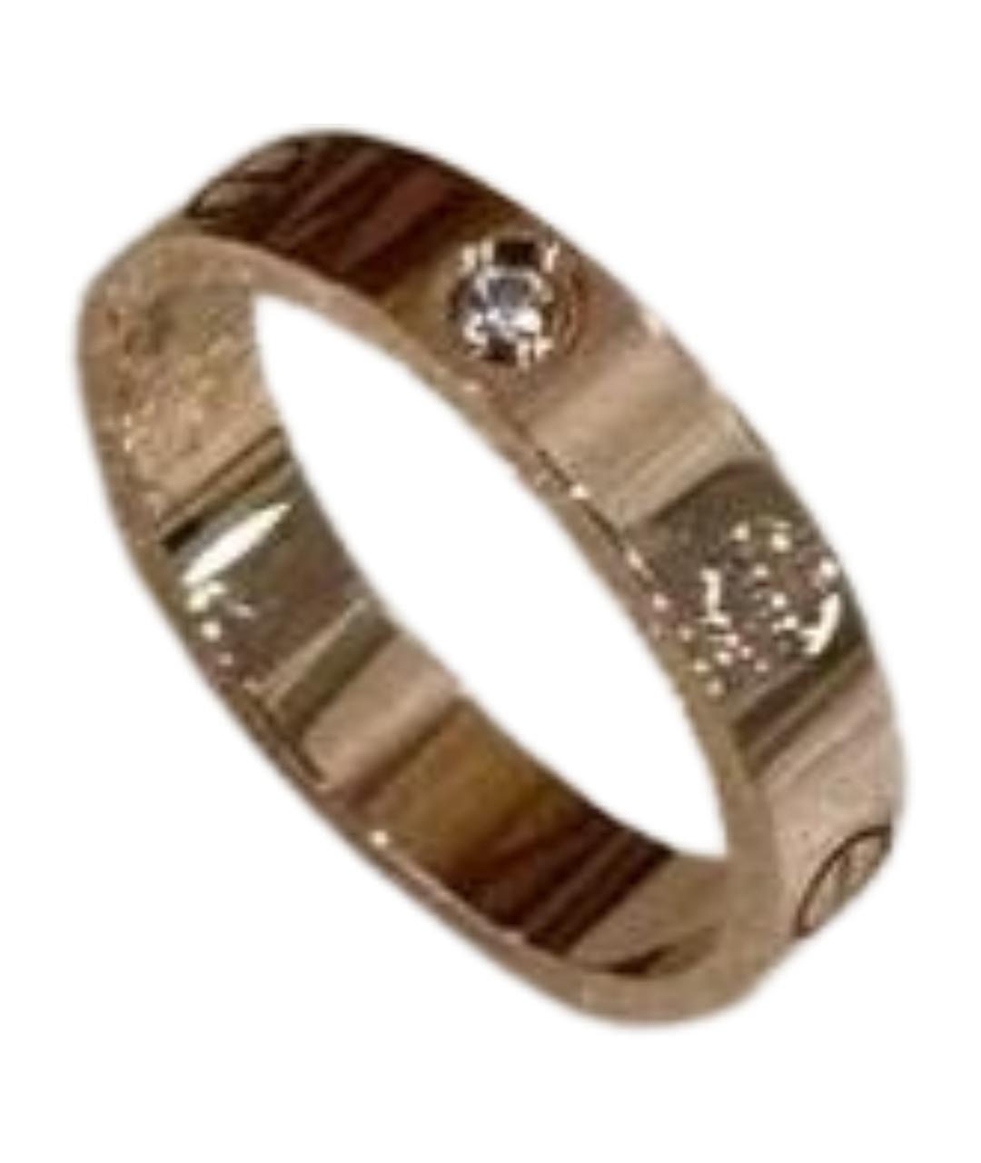 CARTIER Золотое кольцо из розового золота, фото 1