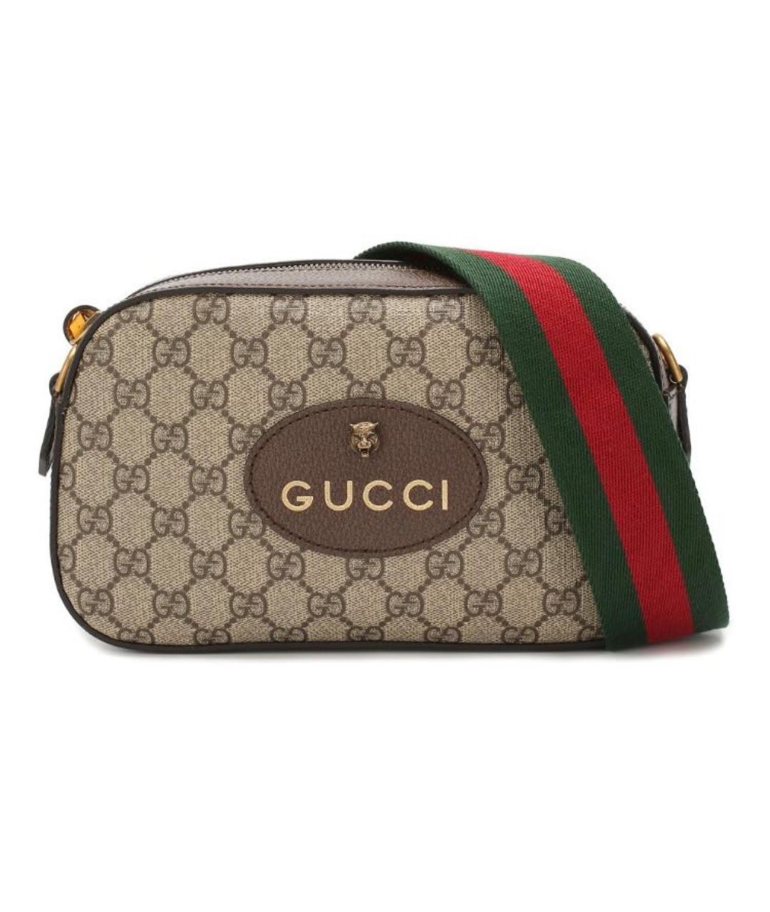 GUCCI Бежевая сумка через плечо, фото 1