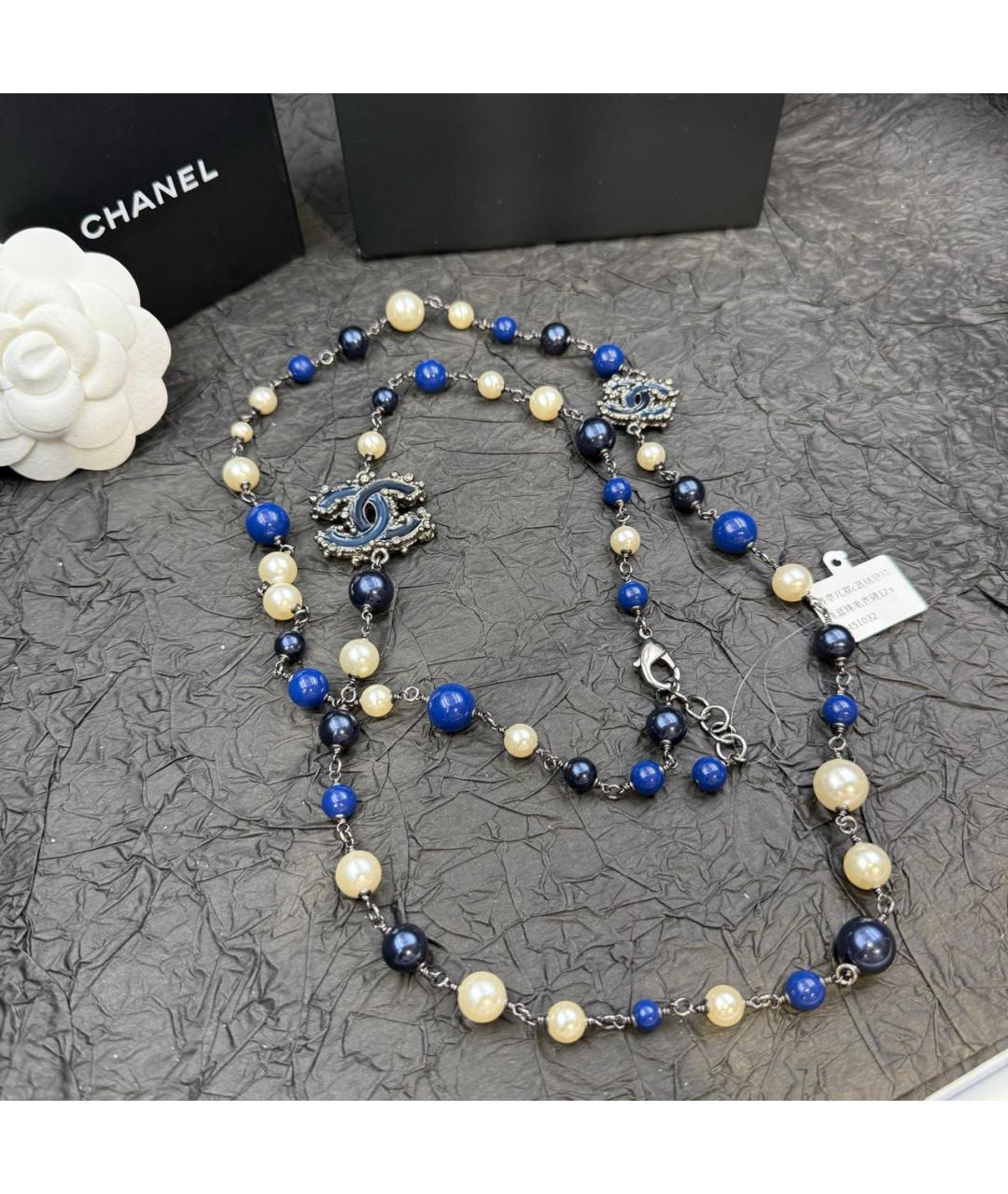CHANEL Золотое колье, фото 2