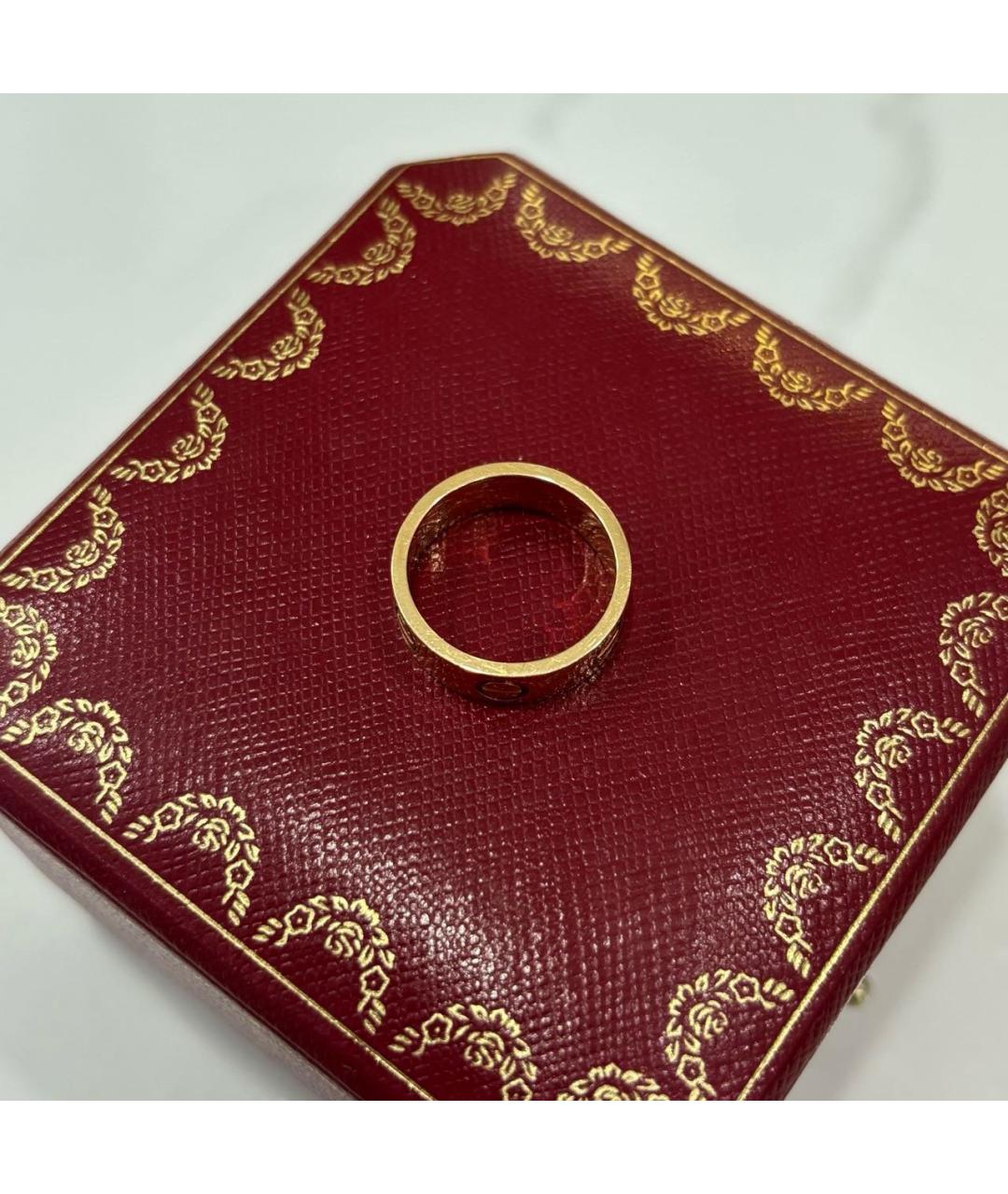 CARTIER Золотое кольцо из розового золота, фото 3