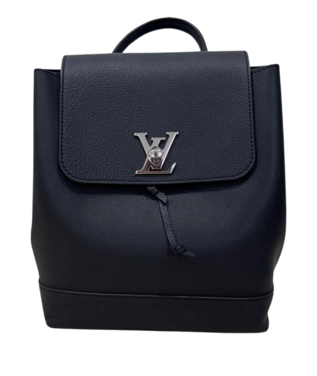 LOUIS VUITTON Черный кожаный рюкзак, фото 1
