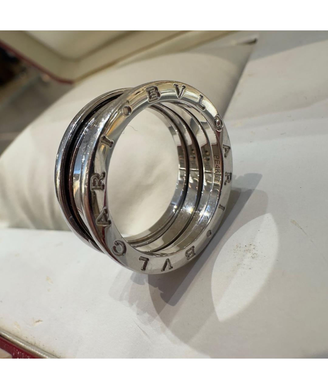 BVLGARI Серебряное кольцо из белого золота, фото 3