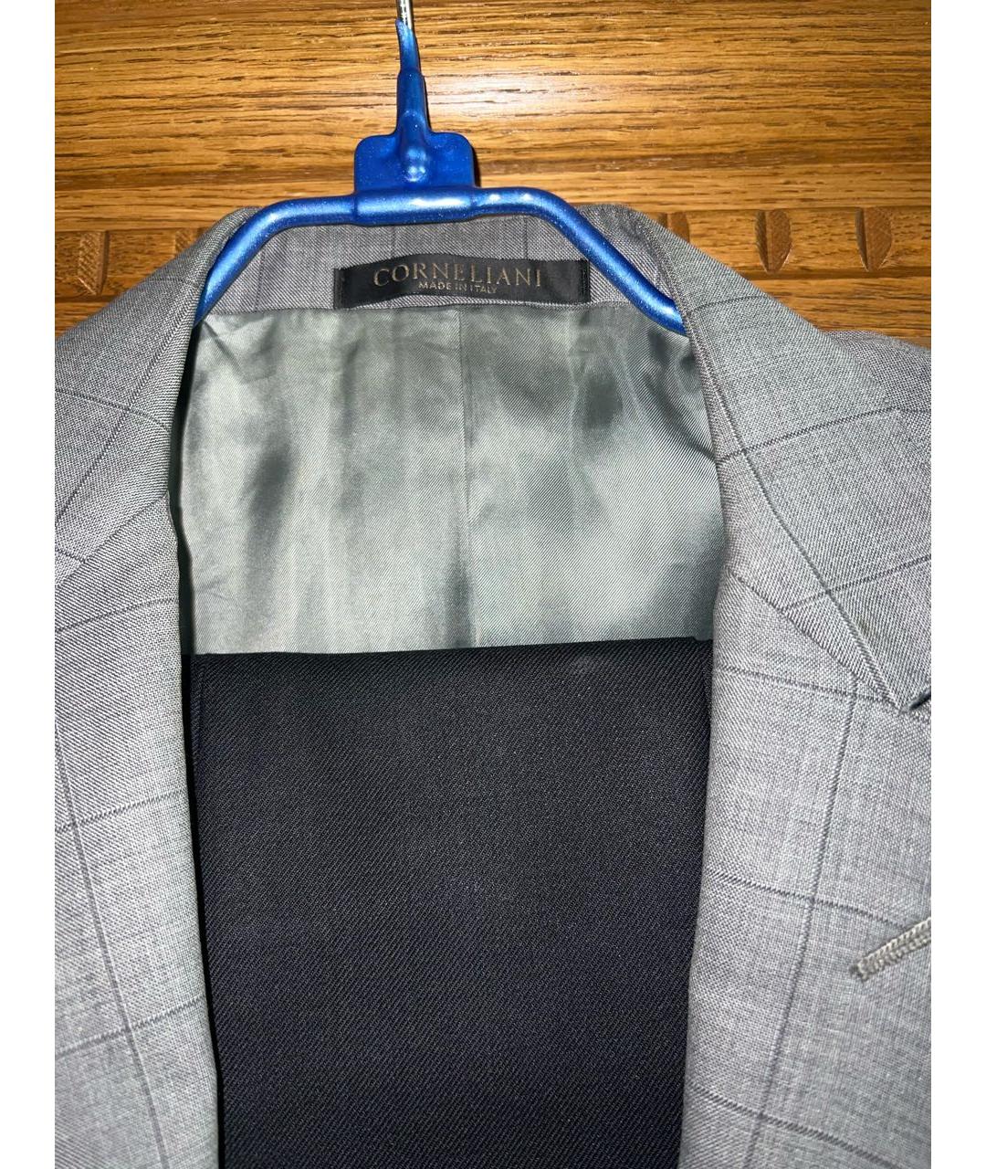 CORNELIANI Серый пиджак, фото 3