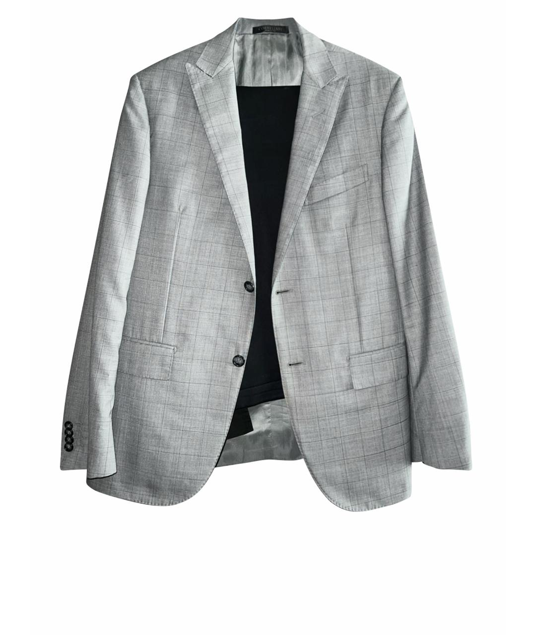 CORNELIANI Серый пиджак, фото 1