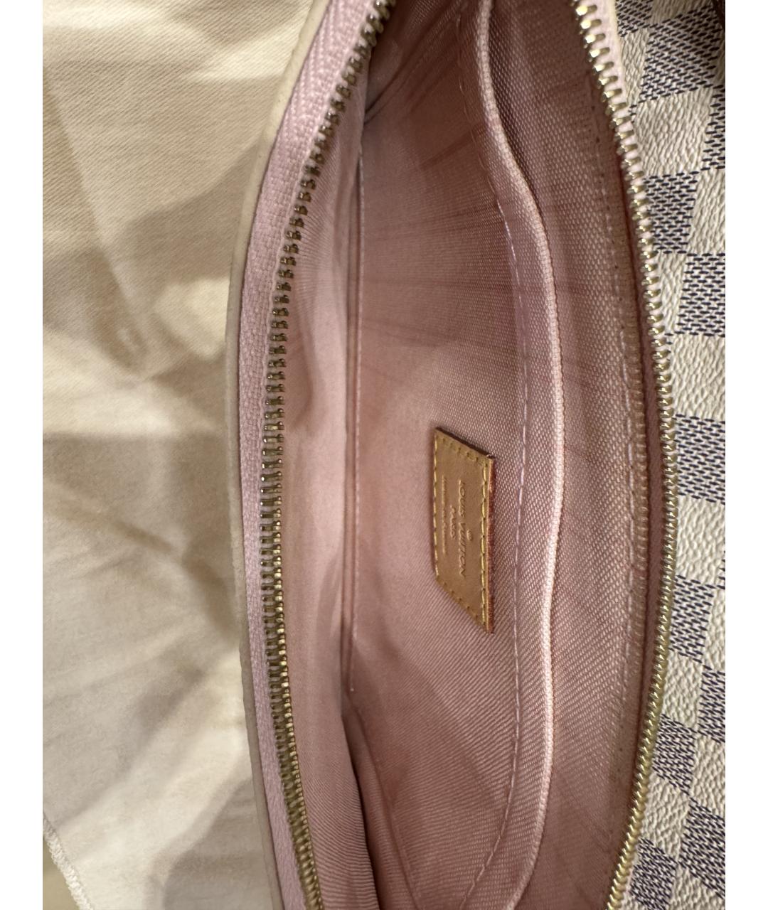 LOUIS VUITTON Бежевая сумка тоут из канвы, фото 4