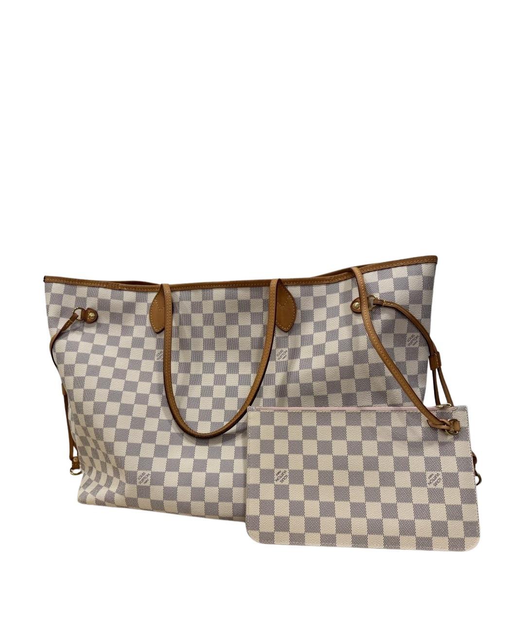 LOUIS VUITTON Бежевая сумка тоут из канвы, фото 1