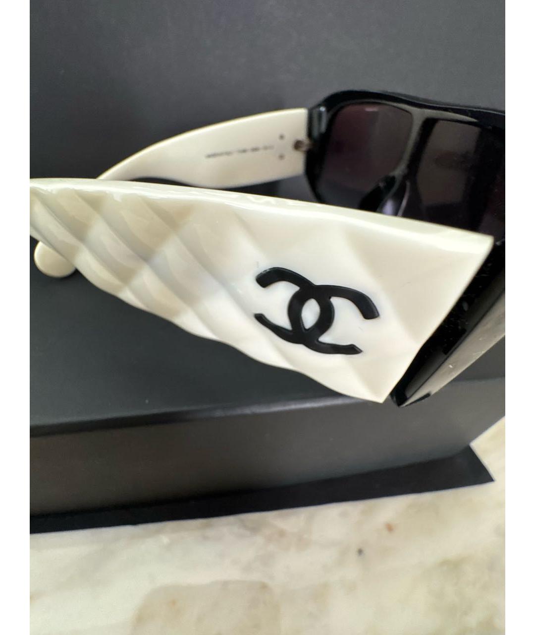 CHANEL Пластиковые солнцезащитные очки, фото 3