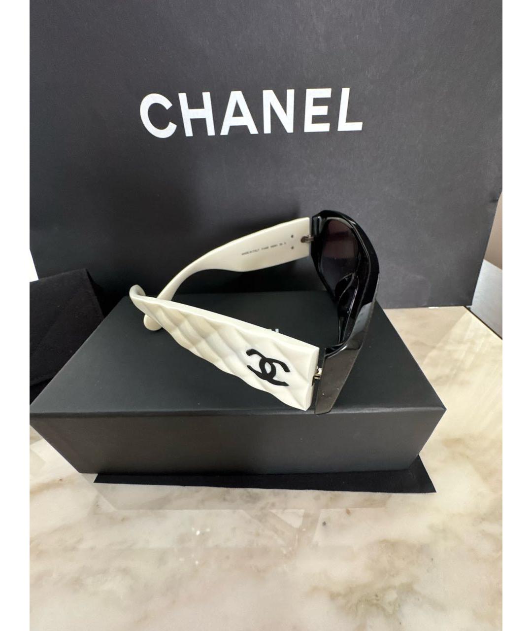 CHANEL Пластиковые солнцезащитные очки, фото 2