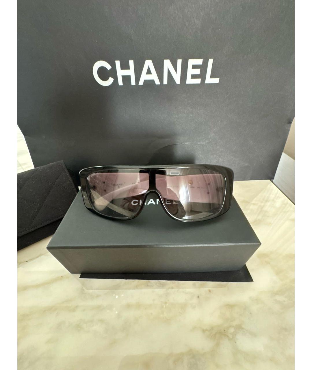 CHANEL Пластиковые солнцезащитные очки, фото 5