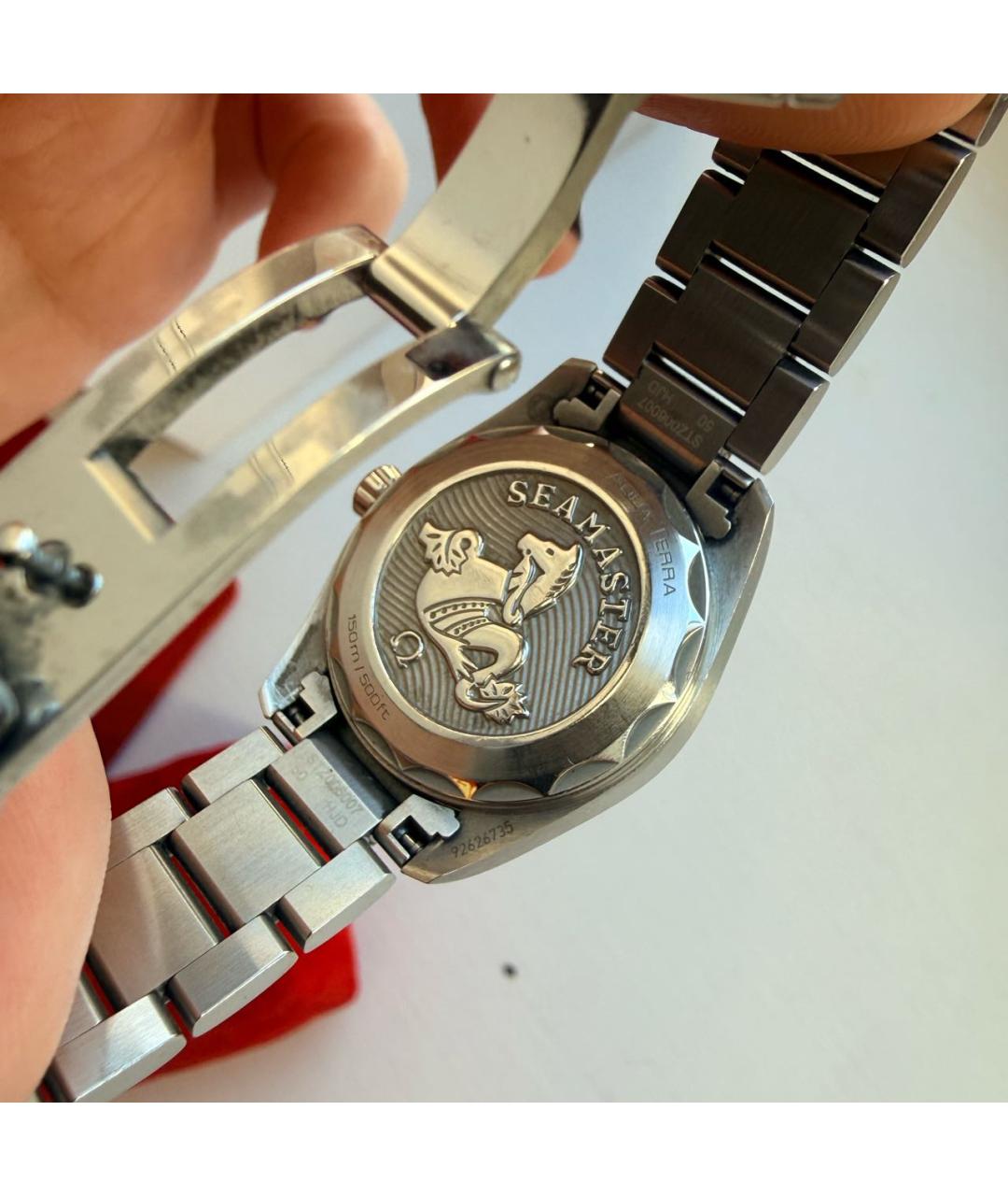 OMEGA Серебряные часы, фото 2