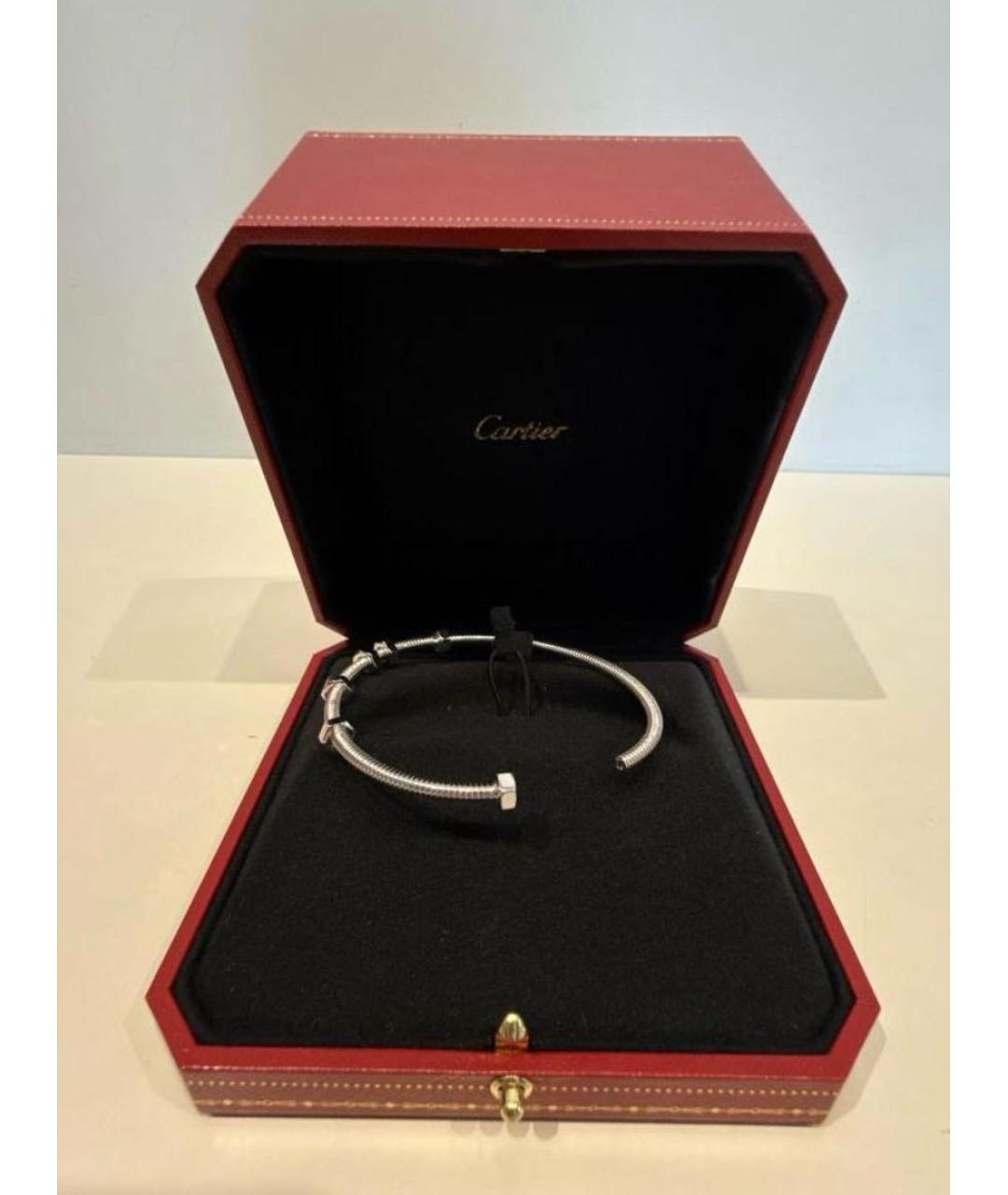 CARTIER Серебряный браслет из белого золота, фото 3