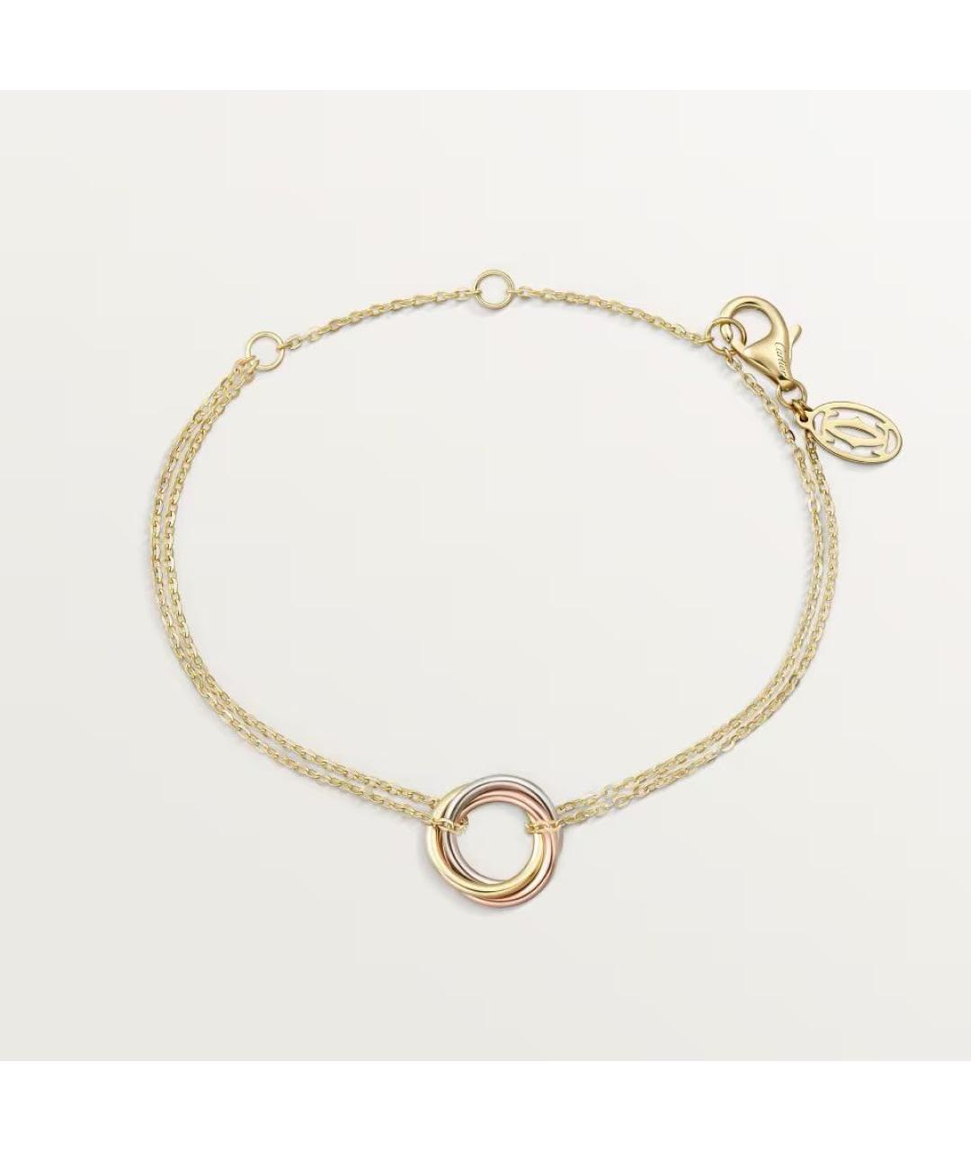 CARTIER Мульти браслет из желтого золота, фото 7
