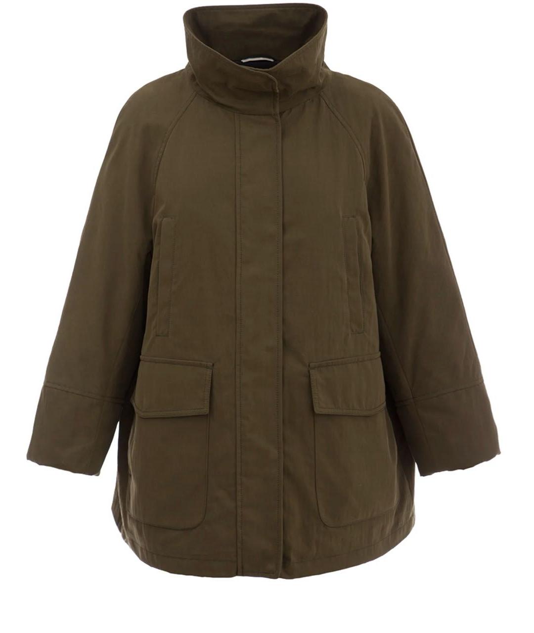 WEEKEND MAX MARA Хаки хлопковая парка, фото 4