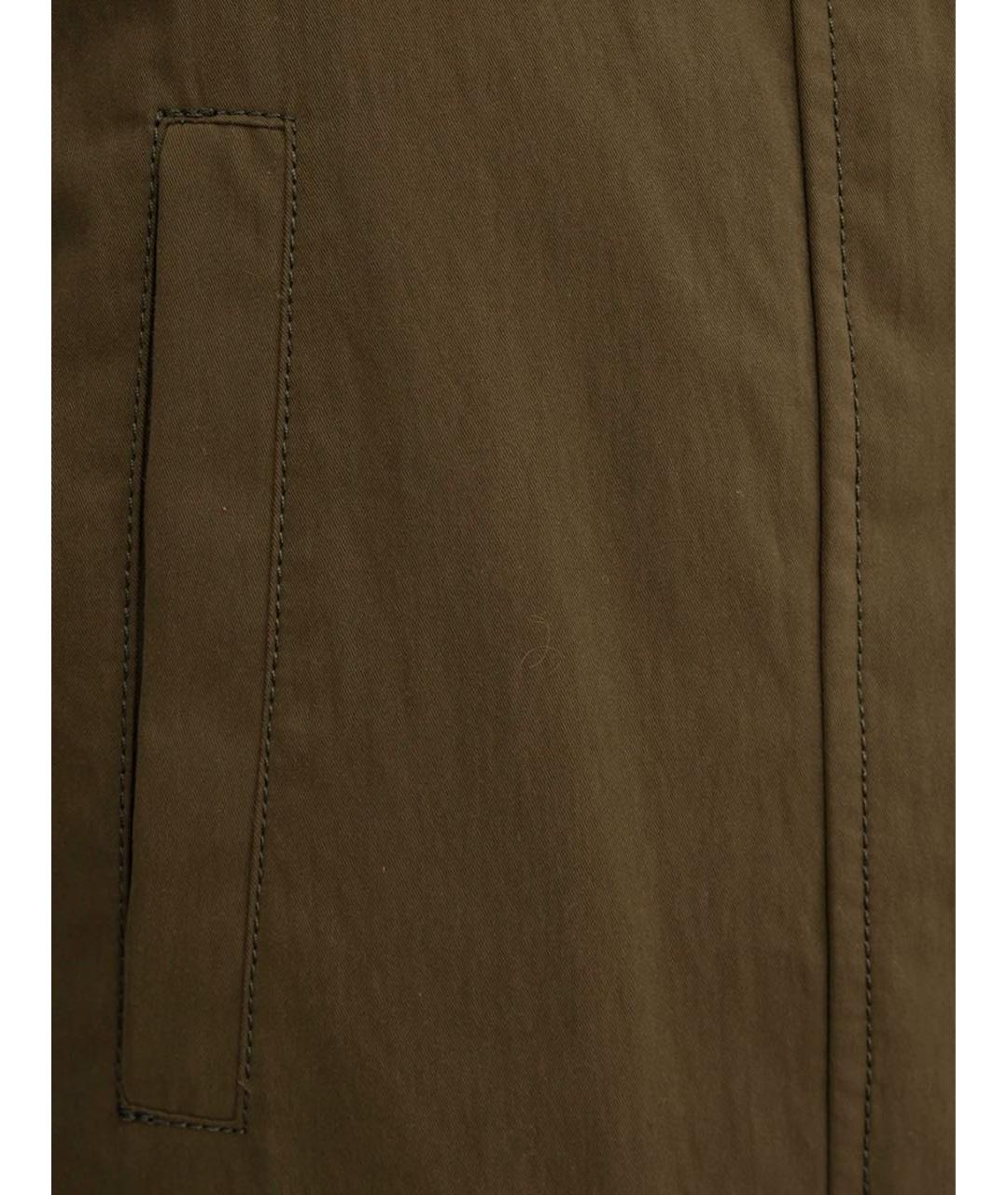 WEEKEND MAX MARA Хаки хлопковая парка, фото 5