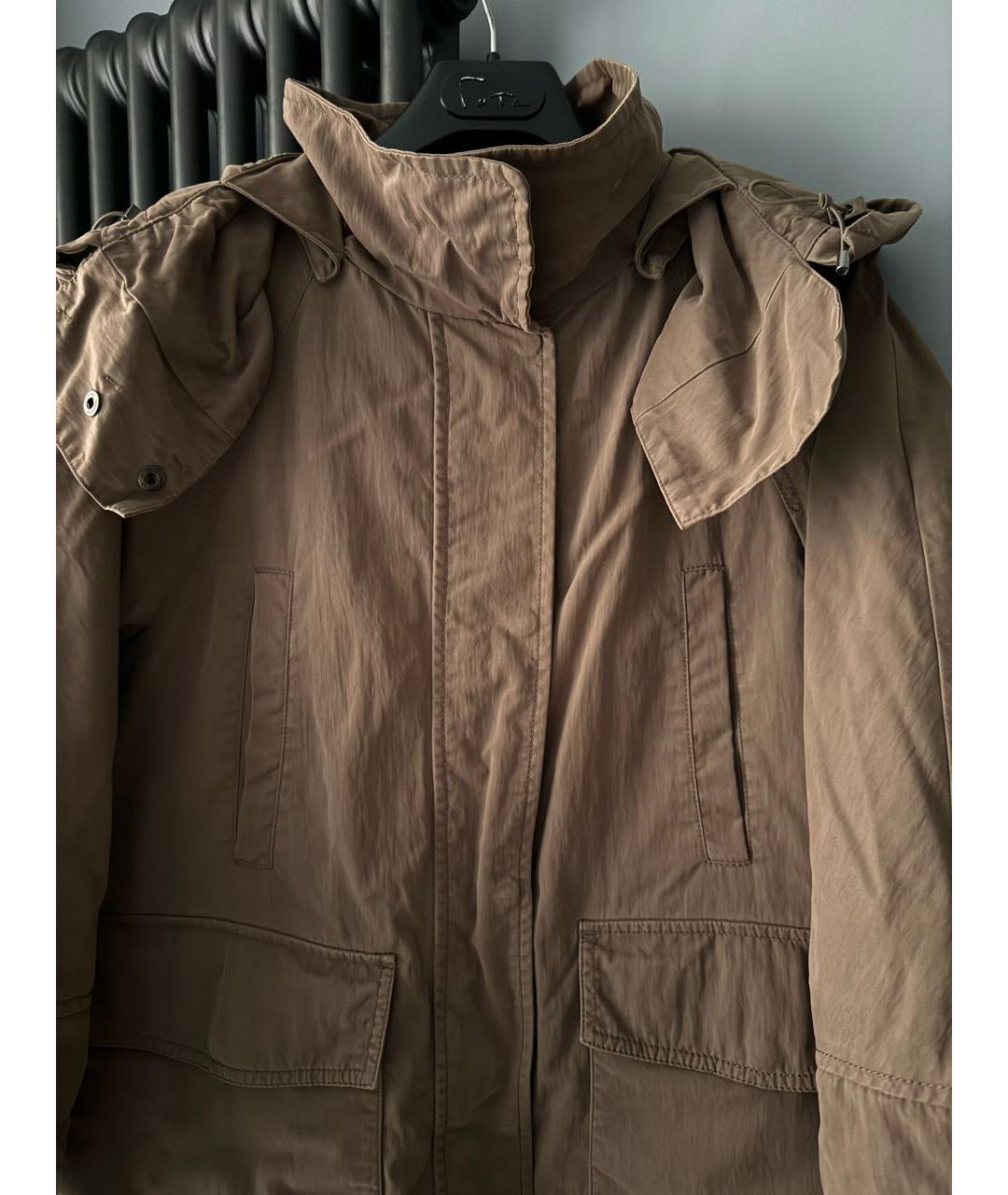 WEEKEND MAX MARA Хаки хлопковая парка, фото 3