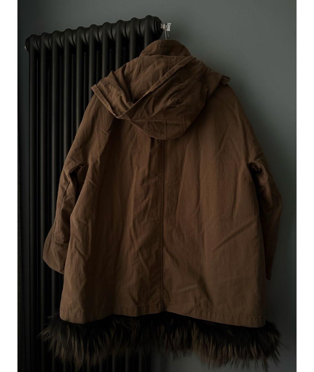 WEEKEND MAX MARA Хаки хлопковая парка, фото 2