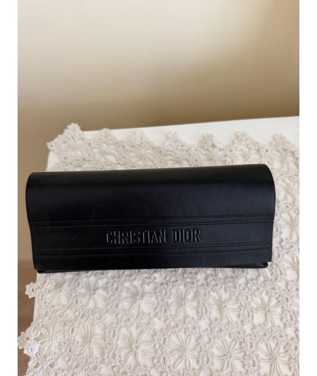 CHRISTIAN DIOR Черные солнцезащитные очки, фото 4