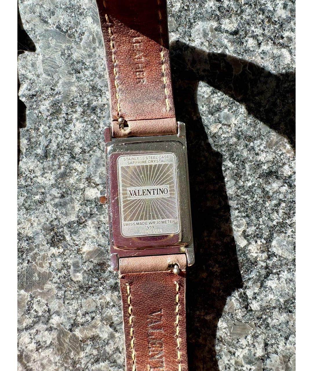 VALENTINO Коричневые стальные часы, фото 4