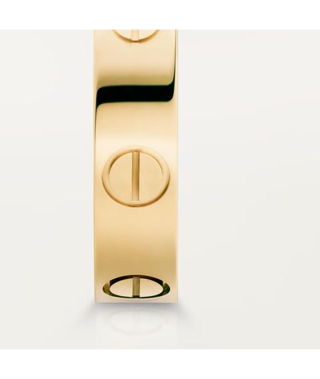 CARTIER Желтое кольцо из желтого золота, фото 4