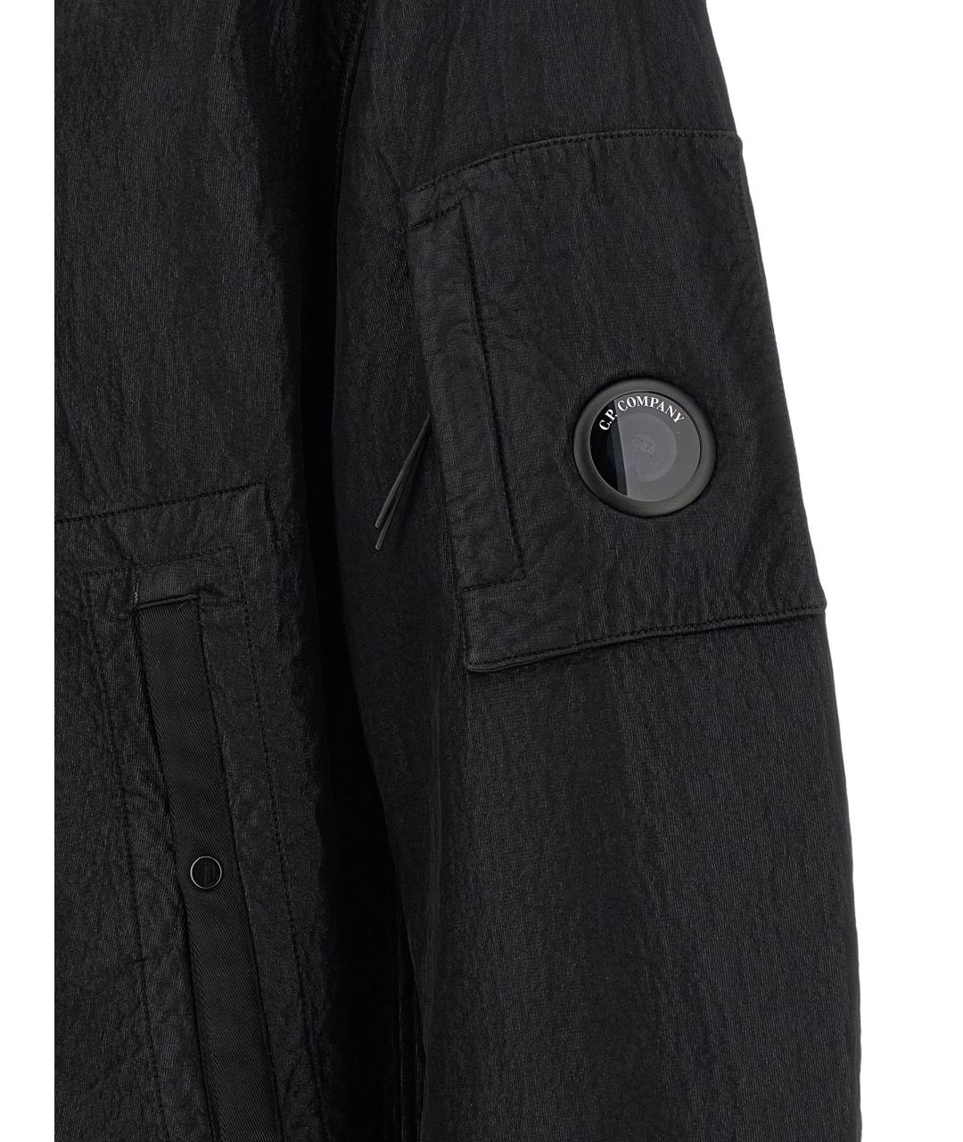 CP COMPANY Черная полиамидовая куртка, фото 5