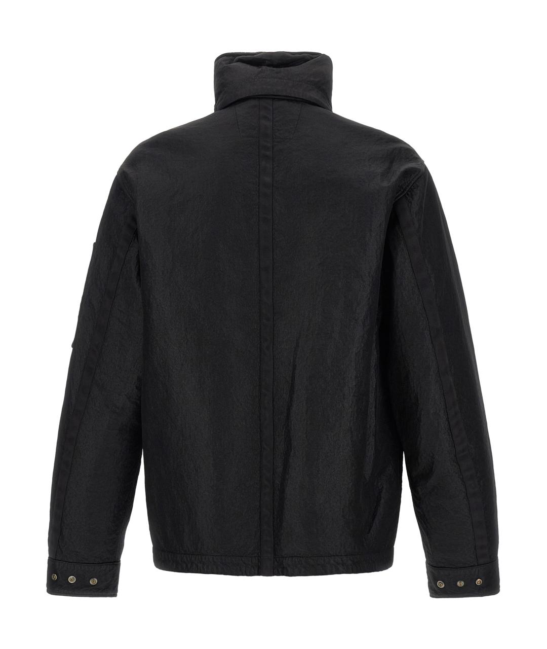 CP COMPANY Черная полиамидовая куртка, фото 2