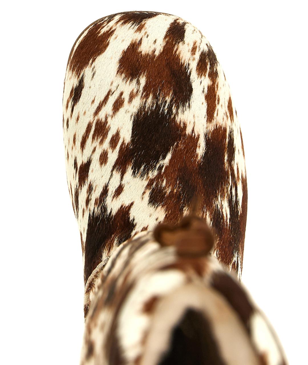 UGG Коричневые кожаные сапоги, фото 4