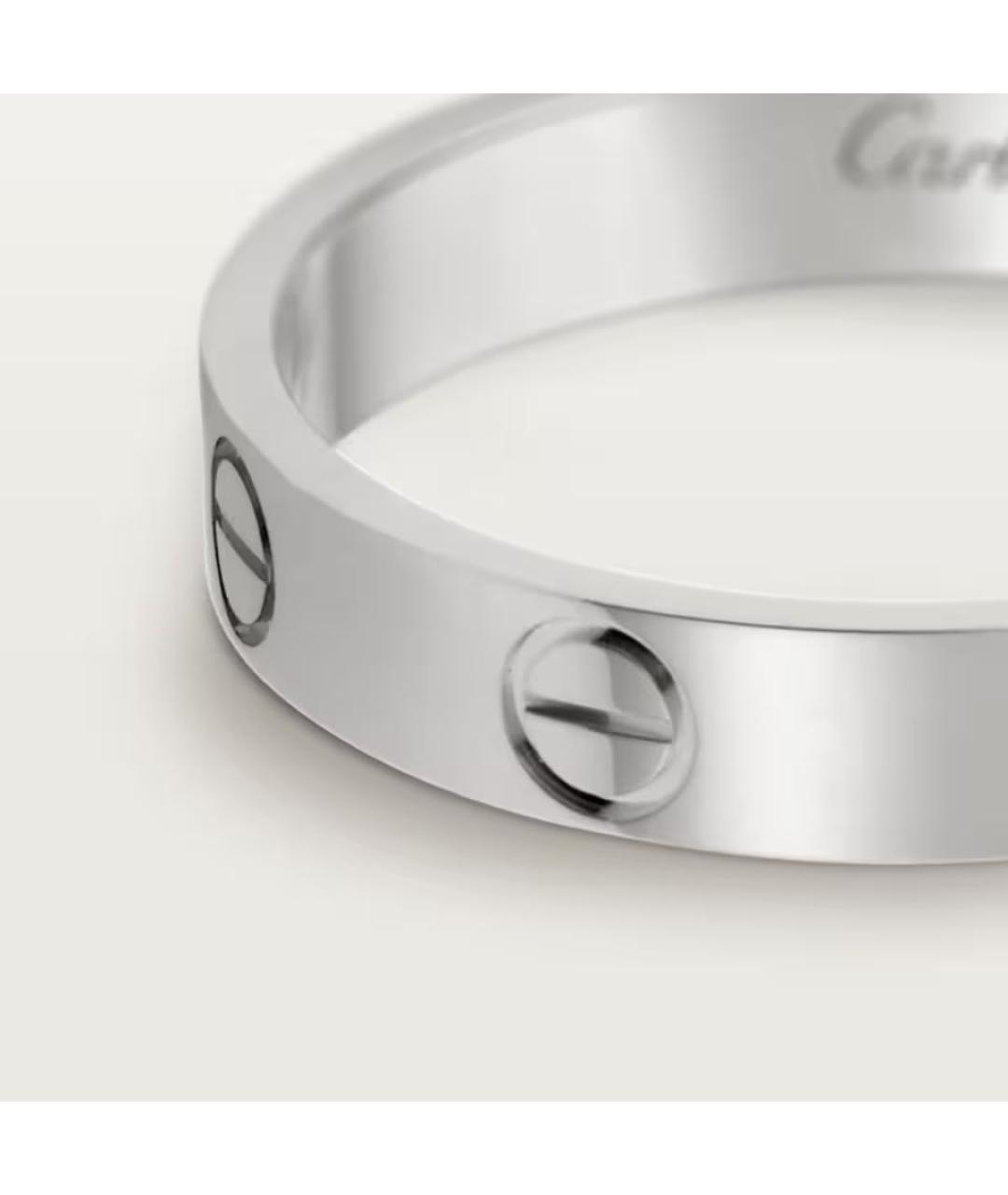 CARTIER Серебряное кольцо из белого золота, фото 3