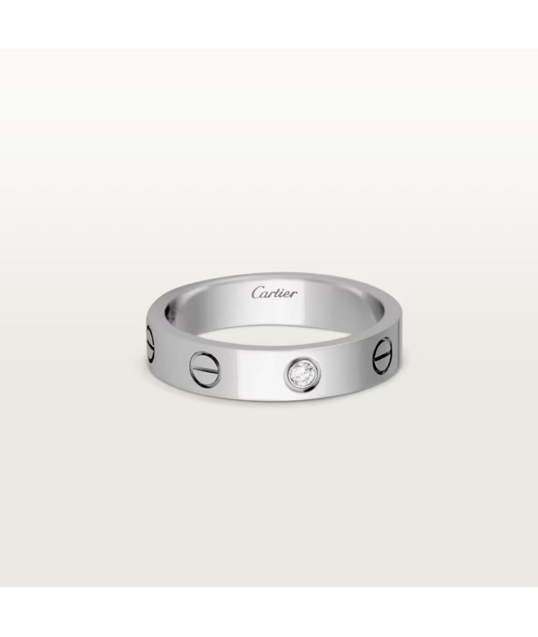CARTIER Серебряное кольцо из белого золота, фото 8