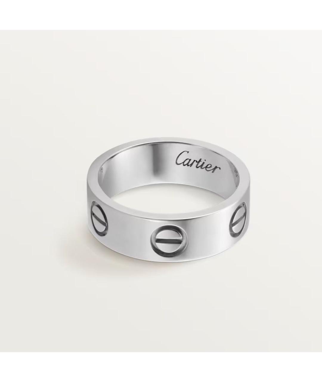 CARTIER Серебряное кольцо из белого золота, фото 6