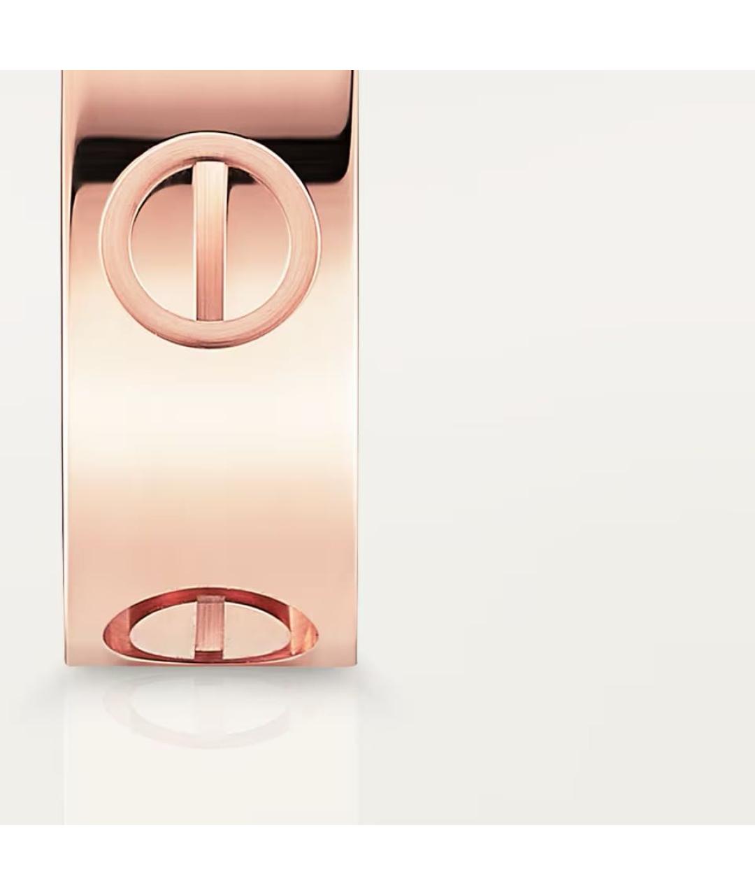 CARTIER Розовое кольцо из розового золота, фото 3