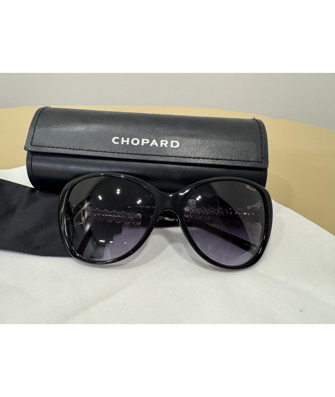 CHOPARD Черные солнцезащитные очки, фото 4