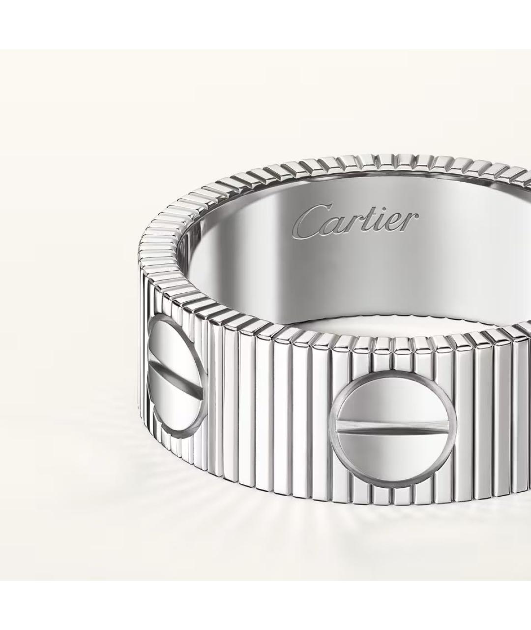CARTIER Серебряное кольцо из белого золота, фото 3