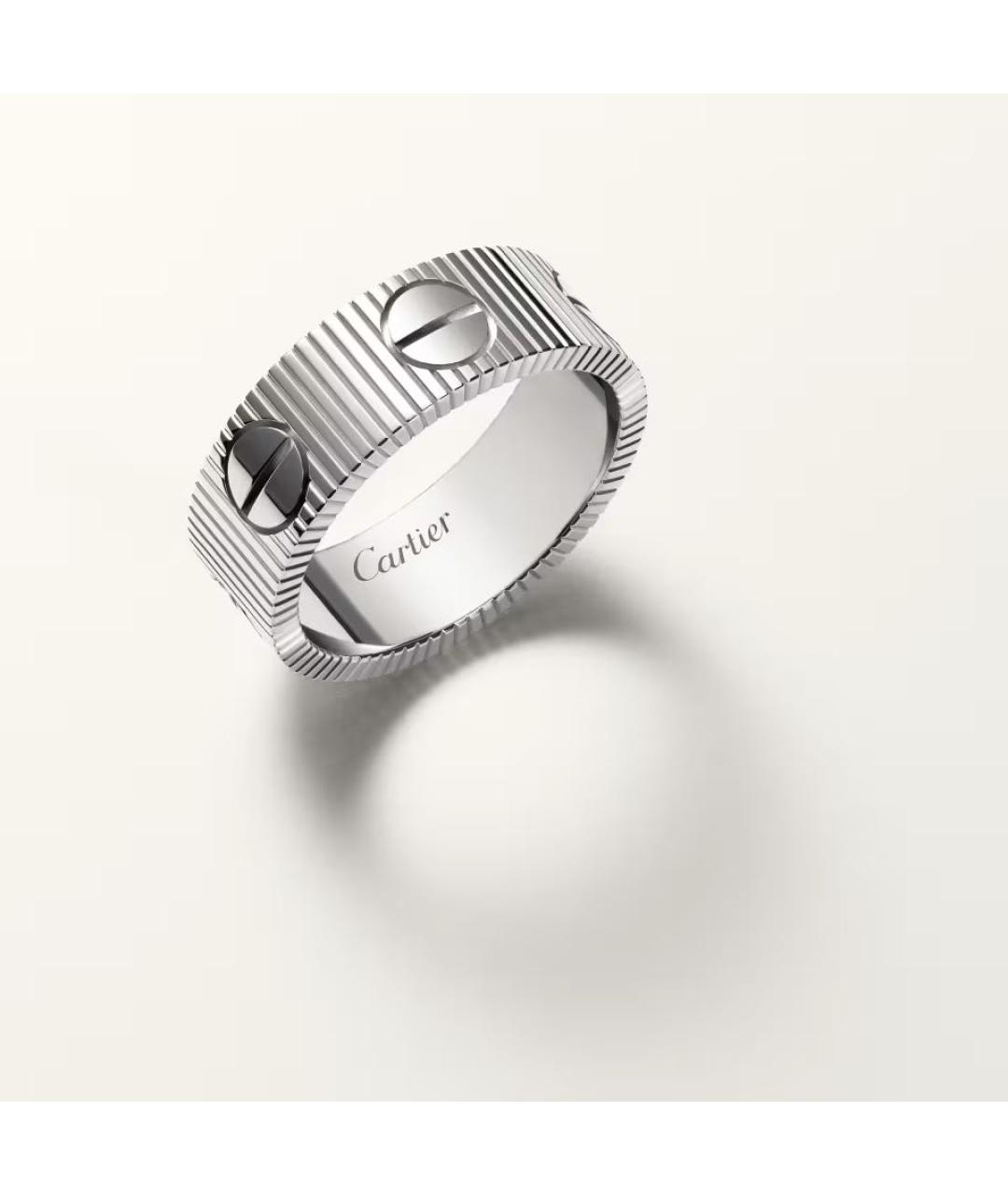 CARTIER Серебряное кольцо из белого золота, фото 2