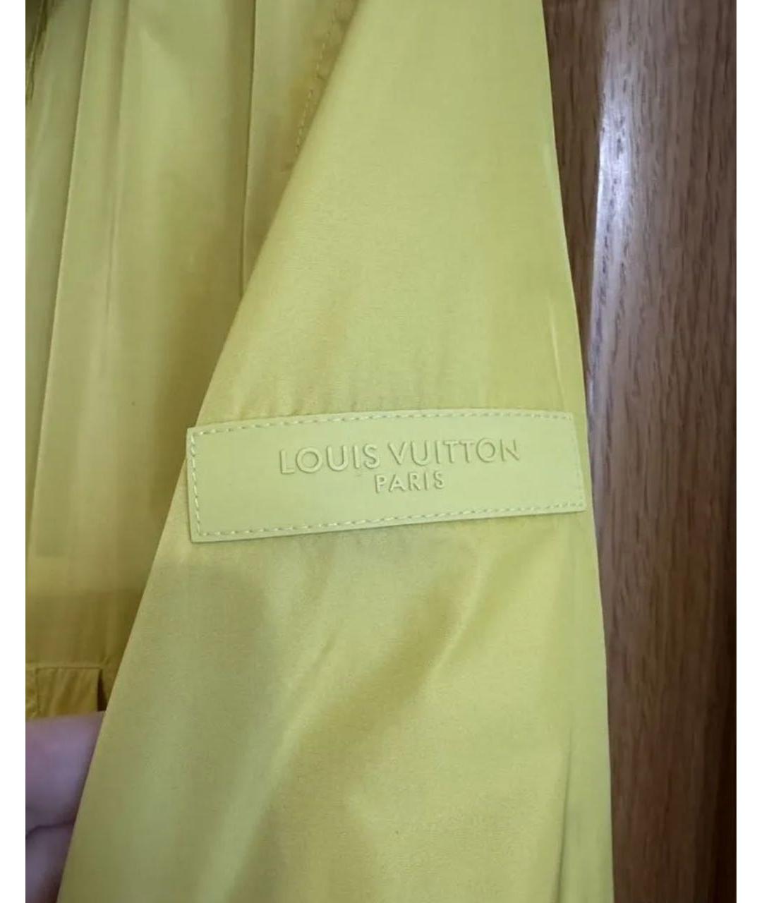 LOUIS VUITTON Бежевая полиэстеровая куртка, фото 6