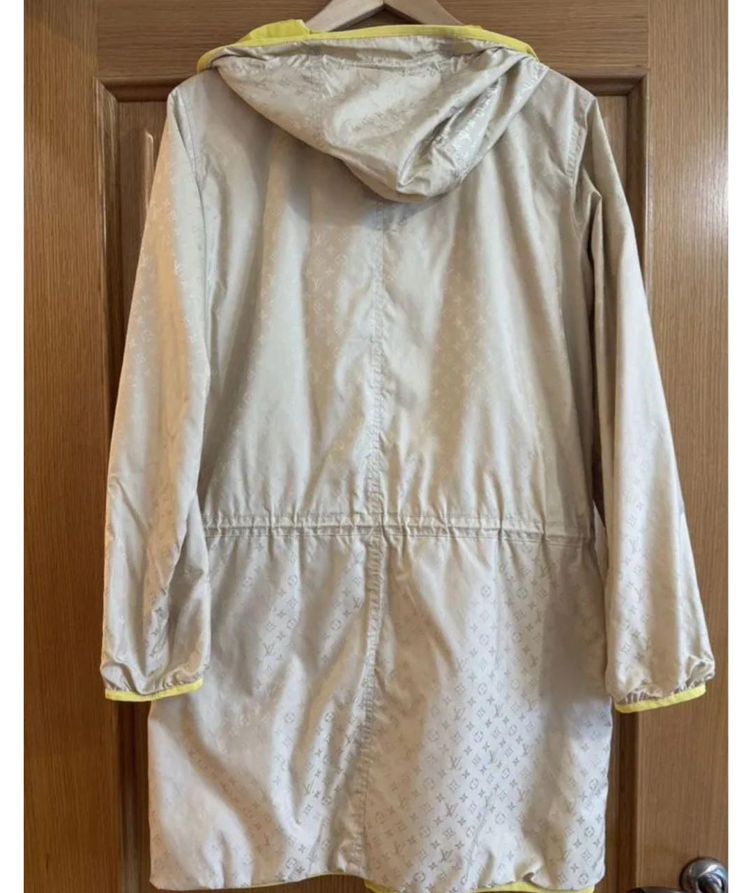 LOUIS VUITTON Бежевая полиэстеровая куртка, фото 3
