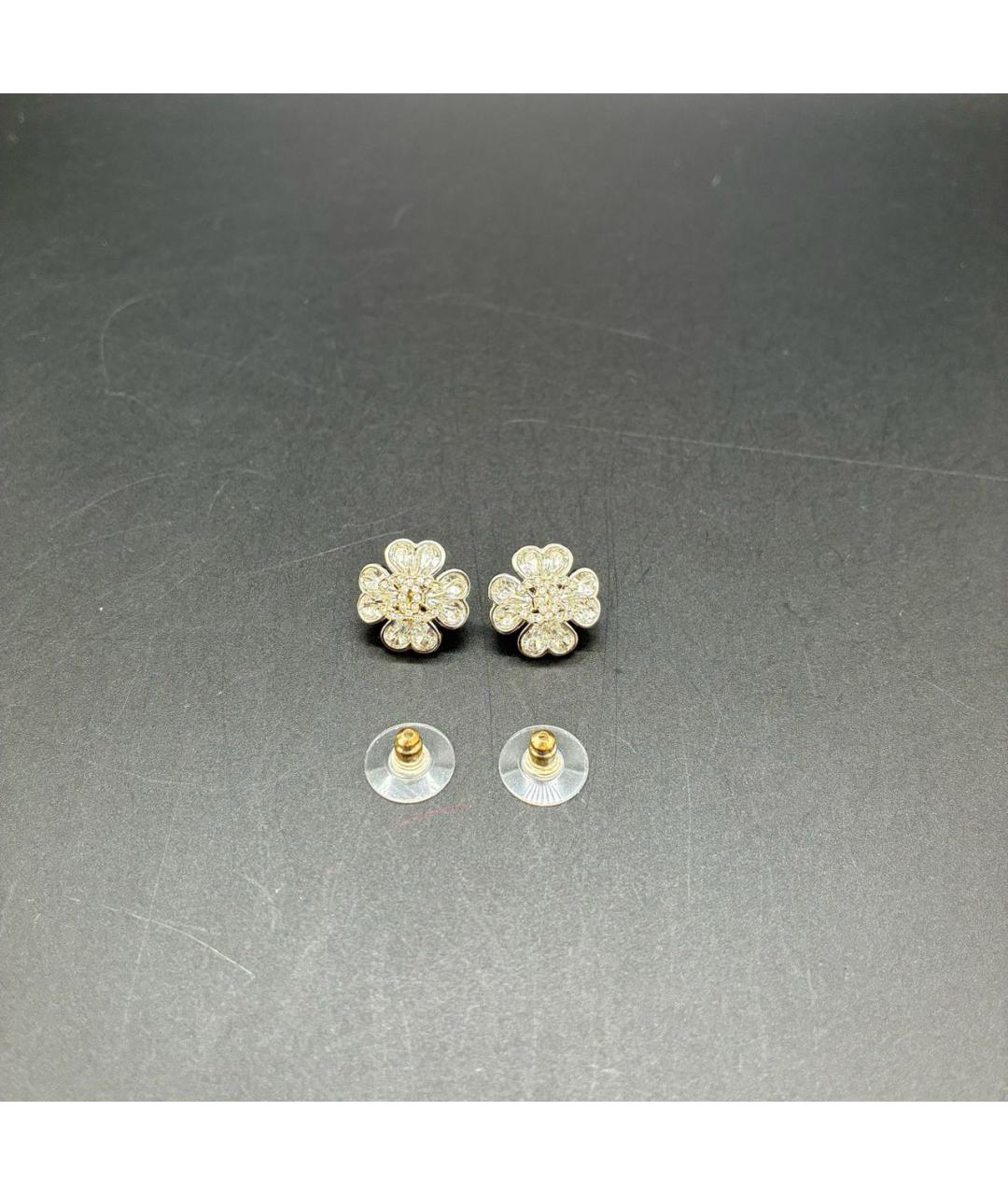 CHANEL Серебряные серьги, фото 4