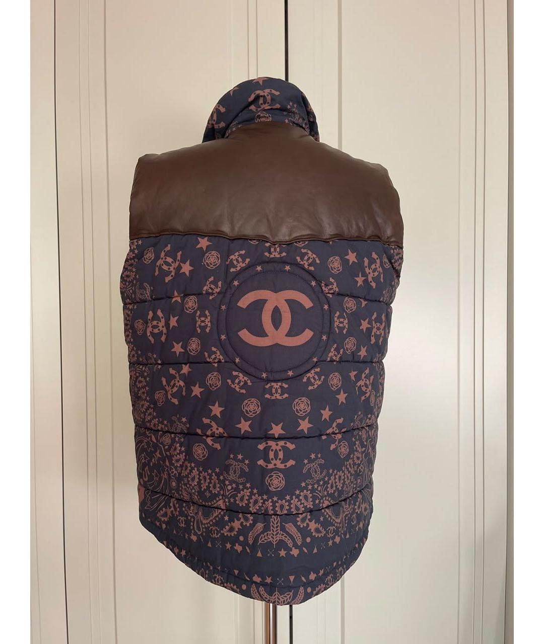 CHANEL Мульти кожаный жилет, фото 2