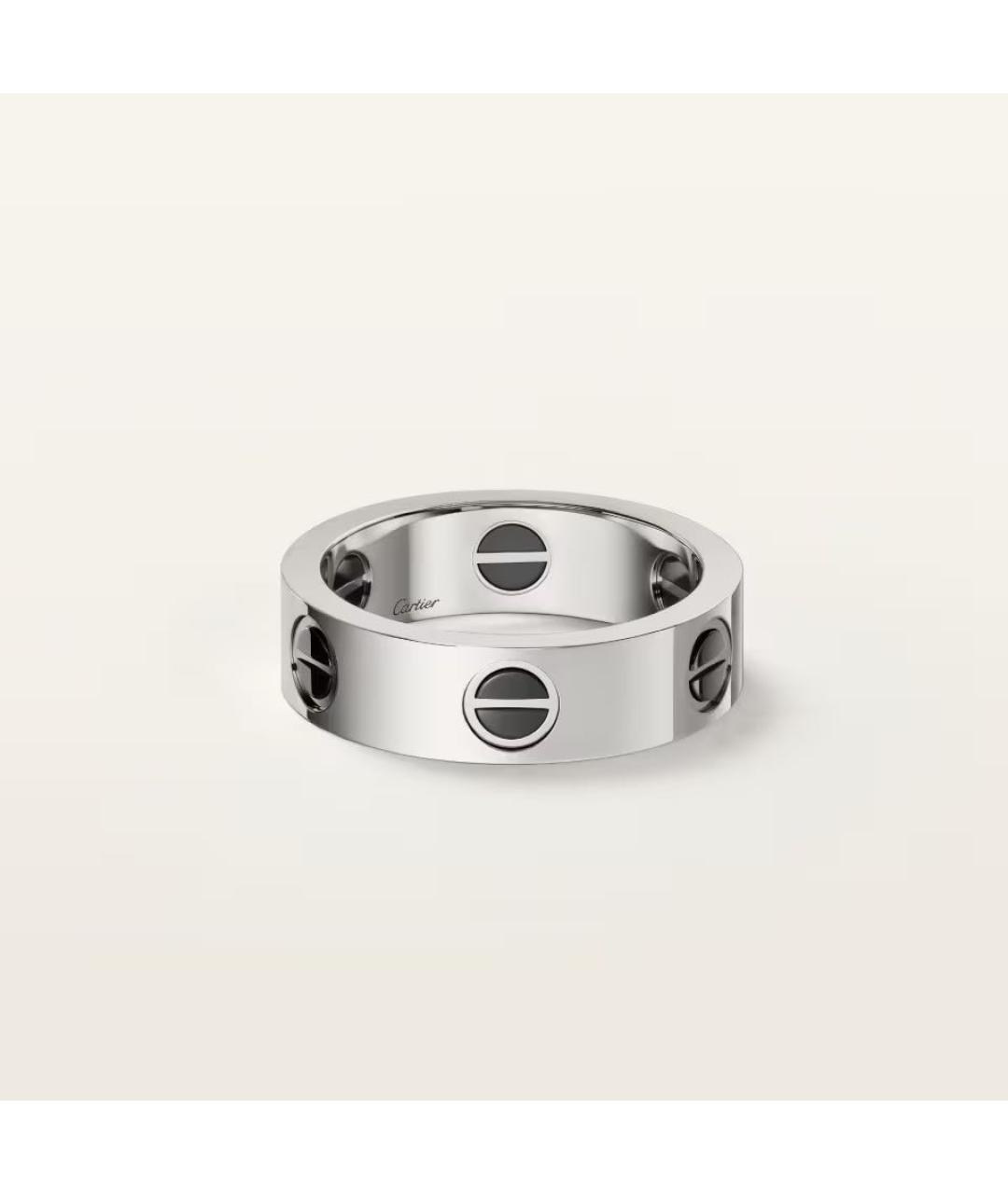 CARTIER Серебряное кольцо из белого золота, фото 5