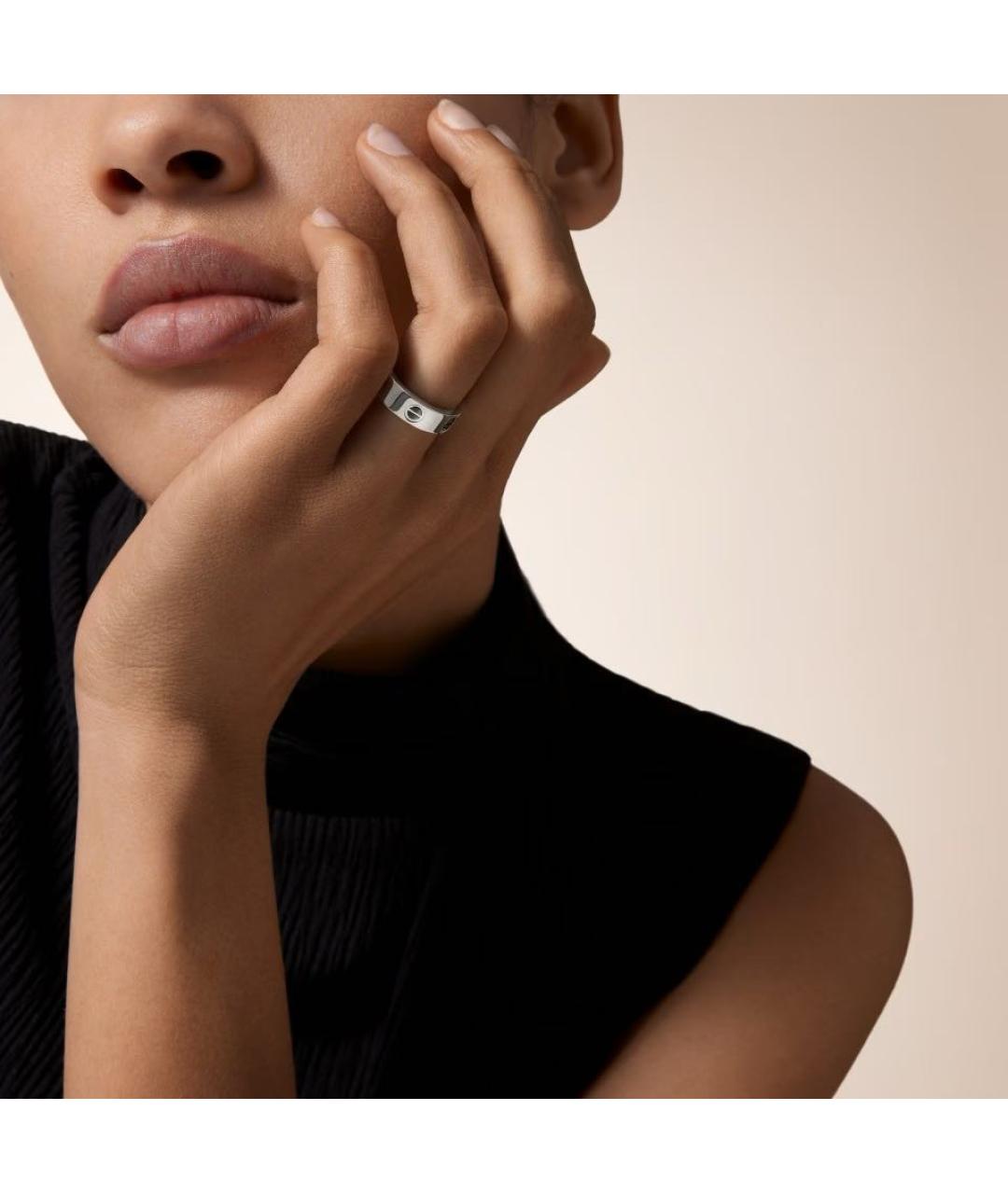 CARTIER Серебряное кольцо из белого золота, фото 3